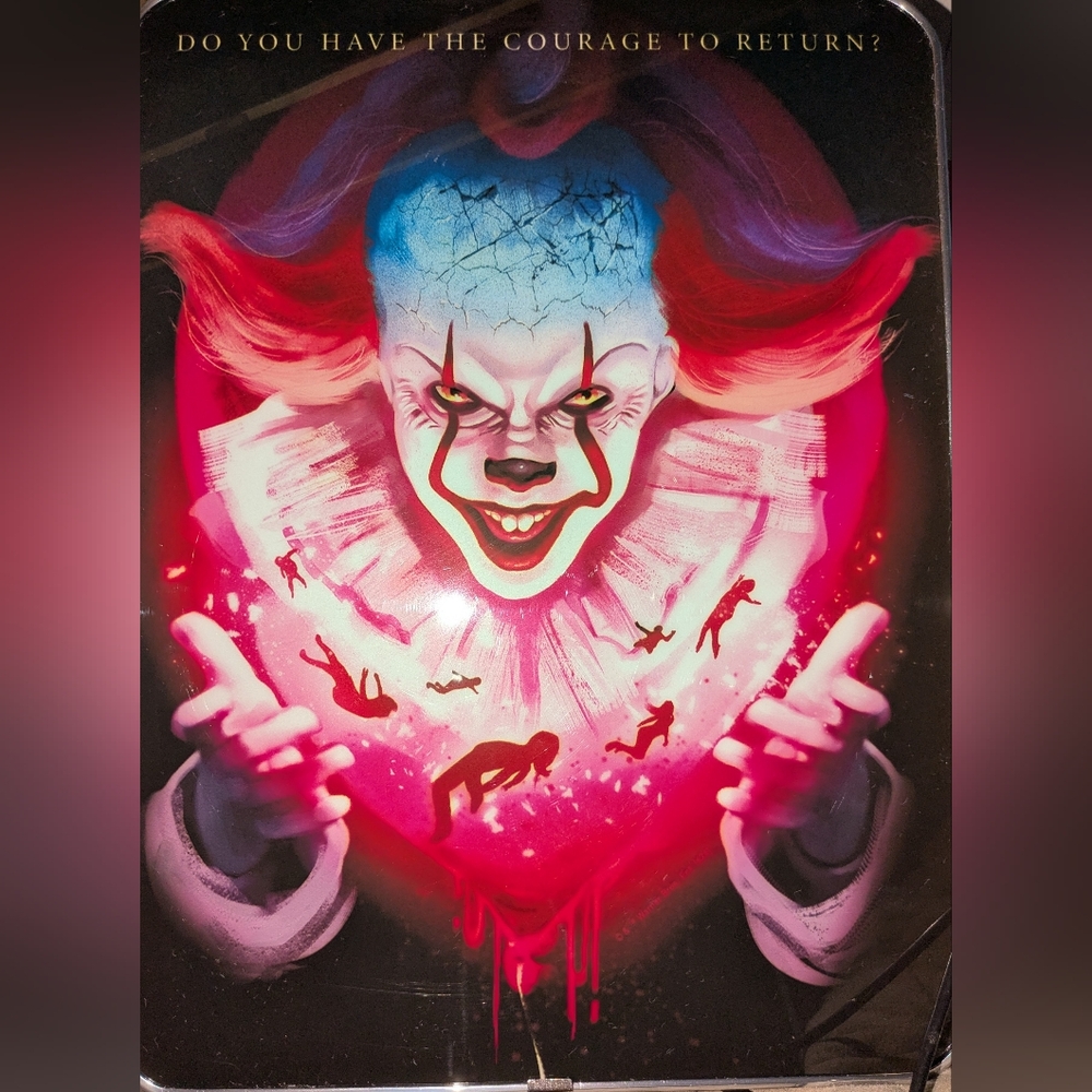 HORROR CLOWN ART PRINT - Picture 2 of 2